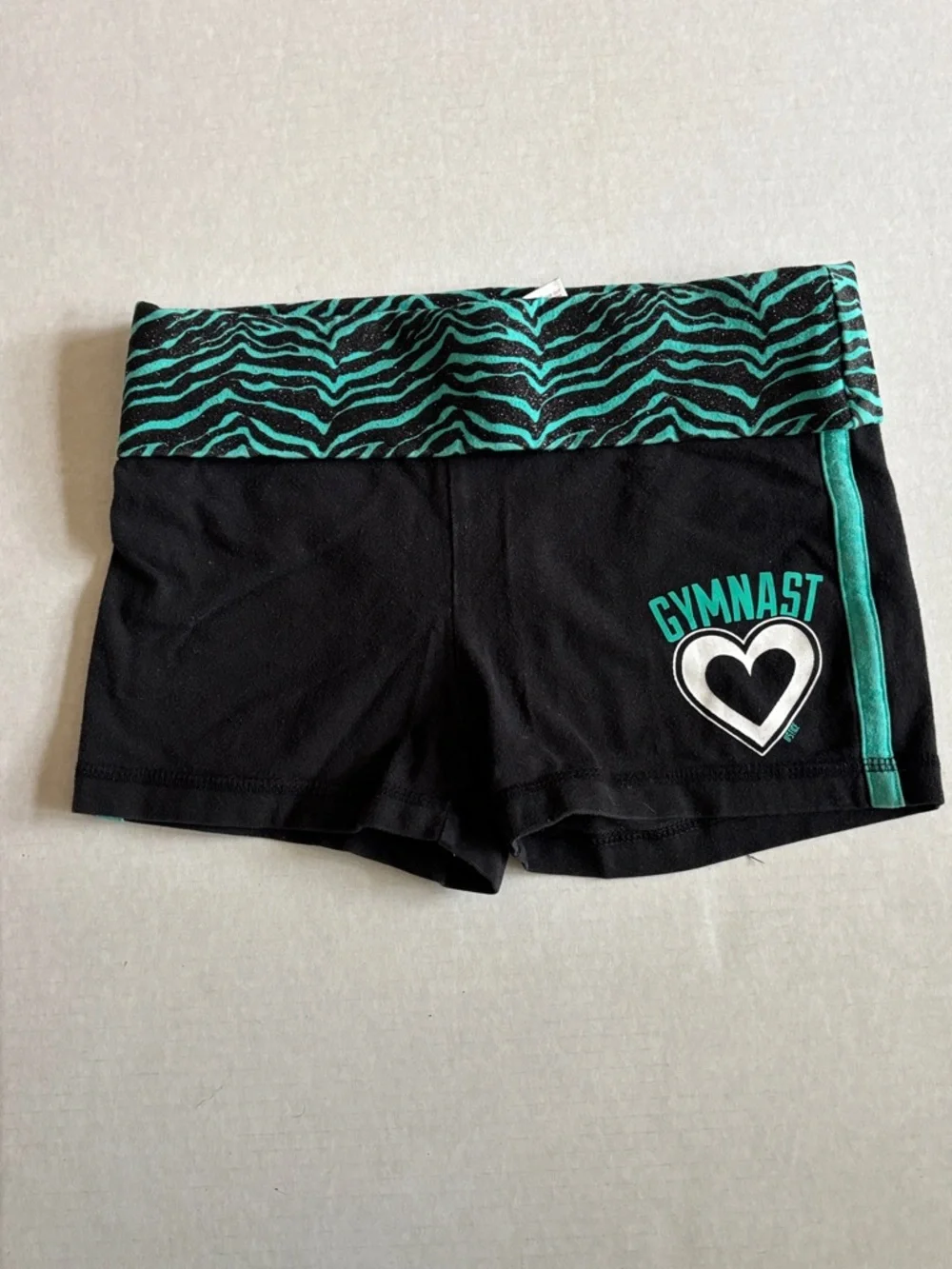 Justice Gymnast shorts and track pants Girls sz 10